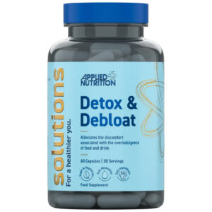 Applied Nutrition - Solutions Detox & Debloat | with Activated Charcoal & Milk Thistle (30 дози) / 60 капсули
