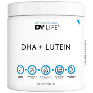 Dorian Yates Nutrition - DY Life DHA + Lutein | 600 mg DHA + 6 mg Lutein (30 дози) / 60 Гел капсули