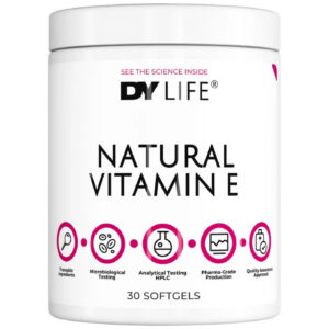 Dorian Yates Nutrition - DY Life Natural Vitamin E 268 mg (30 дози) / 30 Гел капсули