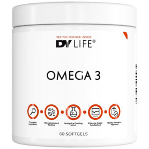 Dorian Yates Nutrition - DY Life Omega 3 500 mg | with 10% EPA & 50% DHA (20 дози) / 60 Гел капсули