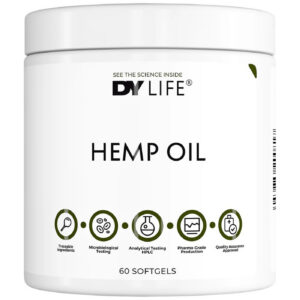 Dorian Yates Nutrition - DY Life Hemp Oil 1000 mg (30 дози) / 60 Гел капсули