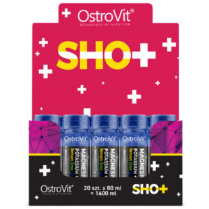 OstroVit - Magnesium Shot / with Potassium + B6 / 80 мл, 20 дози / 20 x 80 мл