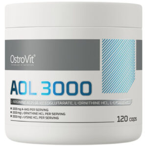 OstroVit - AOL 3000 mg / Arginine Ornithine Lysine / 120 капсули, 40 дози