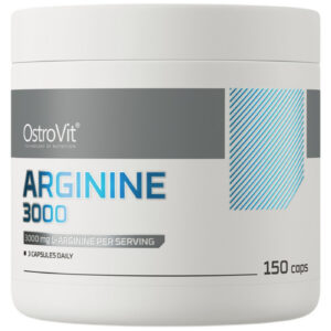 OstroVit - Arginine 3000 / L-Arginine Caps / 150 капсули, 50 дози