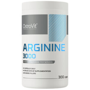 OstroVit - Arginine 3000 / L-Arginine Caps / 300 капсули, 100 дози