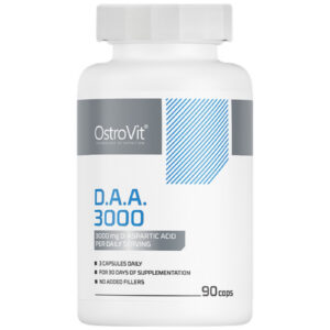 OstroVit - DAA 3000 | D-Aspartic Acid Caps / 90 капсули, 30 дози