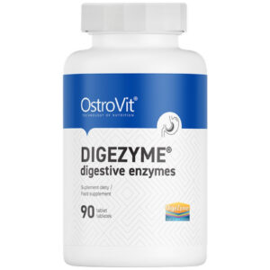 OstroVit - DigeZyme® | Digestive Enzyme Complex Patent / 90 Таблетки, 90 дози