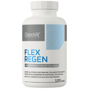 OstroVit - Flex Regen | Collagen + Glucosamine, Chondroitin, MSM, Hyaluronic Acid / 120 Таблетки, 120 дози