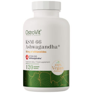 OstroVit - KSM-66 Ashwagandha 400 mg / 120 Таблетки, 120 дози