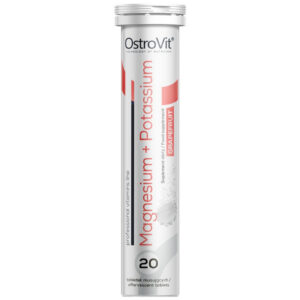 OstroVit - Magnesium + Potassium + B6 | Effervescent / 20 разтворими таблетки
