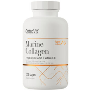 OstroVit - Marine Collagen / + Hyaluronic Acid and Vitamin C / 120 капсули, 30 дози