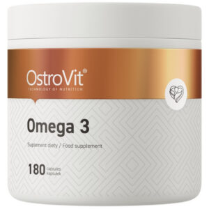 OstroVit - Omega 3 1000 mg / 180 Гел капсули, 180 дози