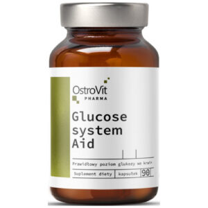 OstroVit - Glucose System Aid | with Berberine, Alpha Lipoic Acid, Cinnamon & Mulberry / 90 капсули, 30 дози