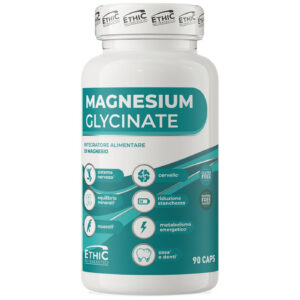 EthicSport - Magnesium Glycinate | 400 mg Magnesiuim Bisglycinate per Serving (30 дози) / 90 капсули