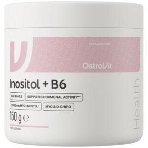 OstroVit - Inositol + B6 Powder | Myo & D-Chiro Inositol for Women (73 дози) / 150 грама