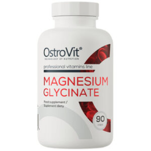 OstroVit - Magnesium Glycinate | 400 mg Serving of Magnesiuim Bisglycinate / 90 капсули, 30 дози