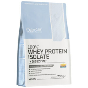 OstroVit - Whey Protein Isolate + DigeZyme® Digestive Enzymes (23 дози) / 700 грама