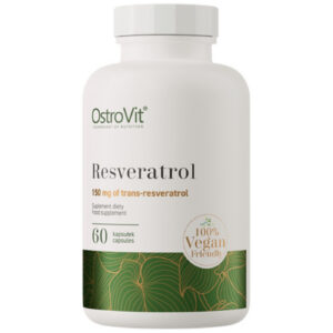 OstroVit - Resveratrol 150 mg / Vege / 60 капсули, 60 дози