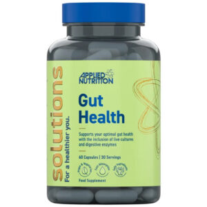 Applied Nutrition - Solutions Gut Health | with Probiotic & Enzyme Blends (30 дози) / 60 капсули