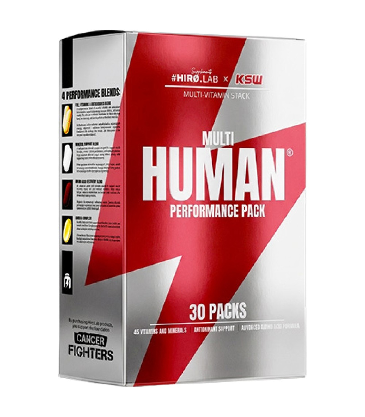 Hero.Lab - KSW Series Multi Human Performance (30 дози) / 30 Пакета