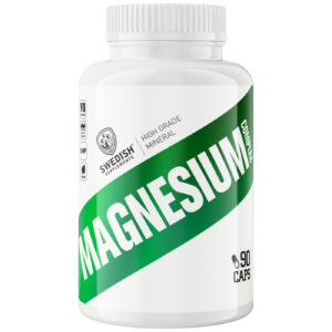 SWEDISH Supplements - Magnesium Complex | 4 Types Matrix ~ Citrate, Oxide, Gluconate, Bisglycinate / 90 капсули, 90 дози