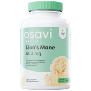 Osavi - Lion's Mane 600 mg / 120 капсули, 120 дози
