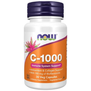 NOW Foods - Vitamin C-1000 / with Bioflavonoids (30 дози) / 30 капсули