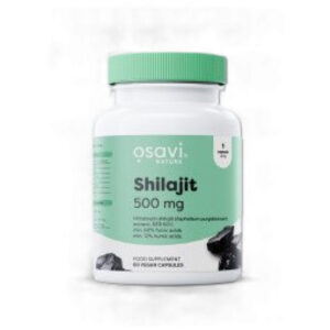 Osavi - Shilajit 500 mg | 60:1 Extract with 60+% Fulvic Acids (60 дози) / 60 капсули