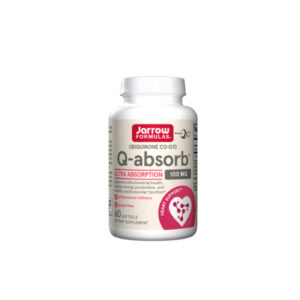 Jarrow Formulas Ubiquinone - Q-absorb® Co-Q10 100mg - Убихинон, Разфасовка 60 sgels