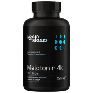 OstroVit - Melatonin 4k | Keep Sleep 4 mg / 100 Таблетки, 400 дози