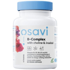 Osavi - B-Complex with Choline & Inositol / 60 капсули, 60 дози