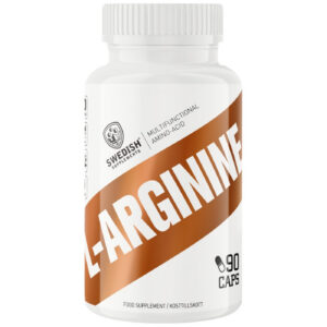 SWEDISH Supplements - L-Arginine 500 mg / 90 капсули