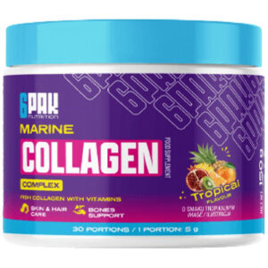 6PAK Nutrition - Marine Collagen Complex | with Hyaluronic Acid & Biotin (30 дози) / 150 грама