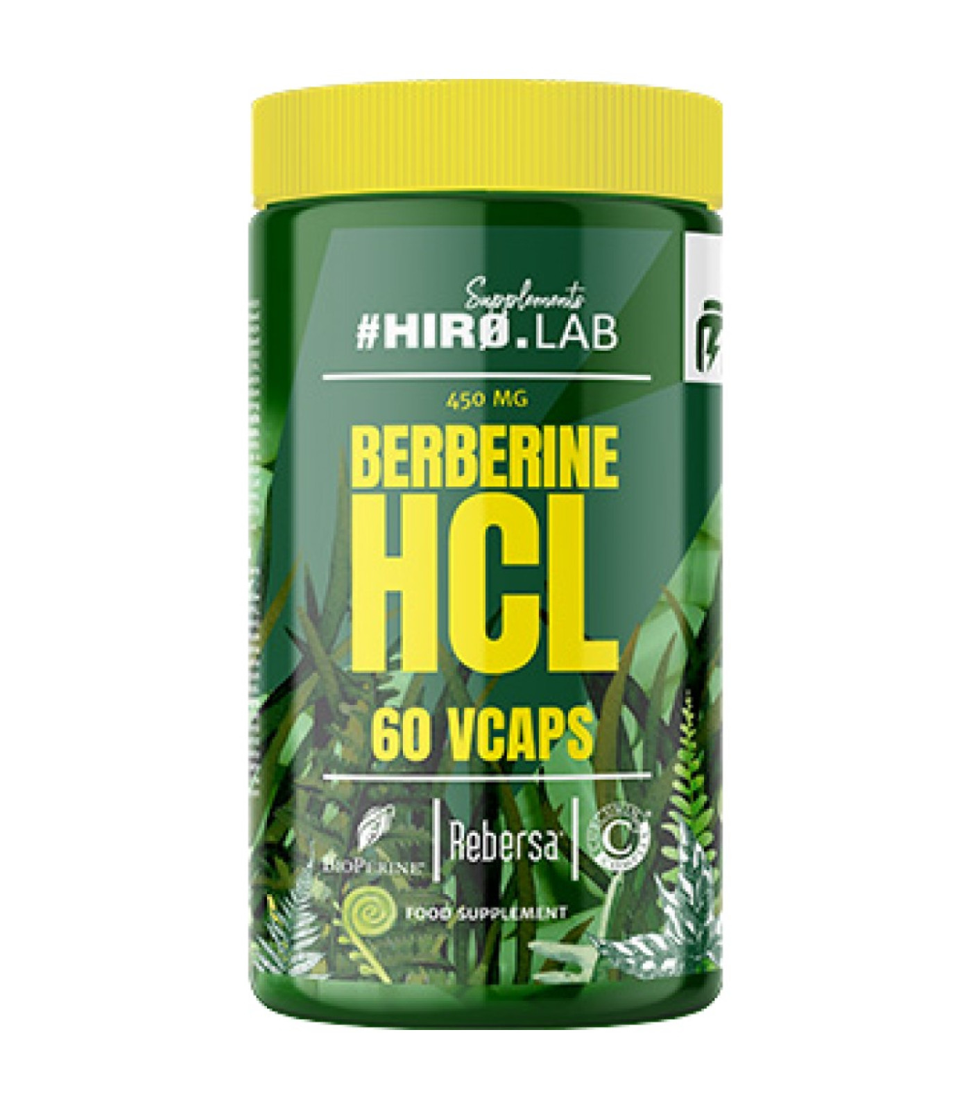 Hero.Lab - Berberine HCL 450 mg | with Curcumin & Cinnamon / 60 капсули, 60 дози