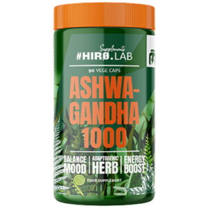 Hero.Lab - Ashwagandha 1000 mg | with 10 mg Withanolides / 90 капсули, 90 дози