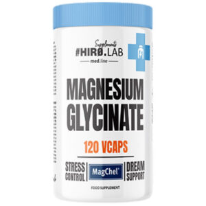 Hero.Lab - Magnesium Glycinate | MagChel® Bisglycinate + Vitamin B6 (60 дози) / 120 капсули