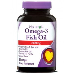 Natrol - Omega-3 Fish Oil 1000mg. / 60 softgel