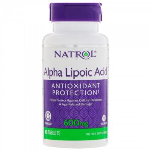 Natrol - Alpha Lipoic Acid 600mg - Time Release / 45 tabs