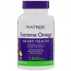 Natrol - Extreme Omega 2400mg / 60 gel caps