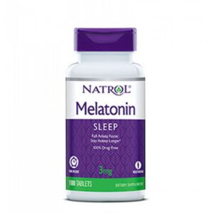 Natrol - Melatonin 3mg Time Release / 100 tab