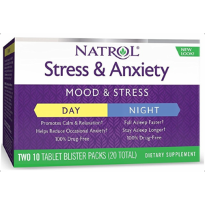 Natrol - Stress & Anxiety / 10+10 tabs