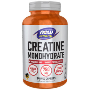NOW Foods - Creatine Mono (40 дози) / 240 капсули