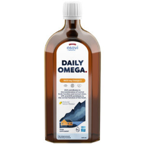 Osavi - Daily Omega Liquid | Natural Lemon Flavored / 500 мл, 100 дози