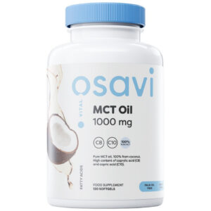 Osavi - MCT Oil 1000 mg | C8 + C10 / 120 Гел капсули, 120 дози