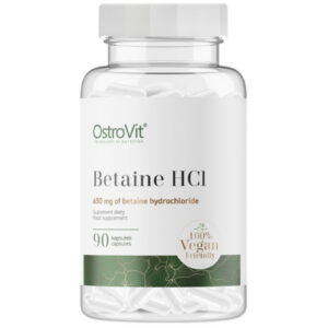 OstroVit - Betaine HCl 650 mg / 90 капсули, 90 дози