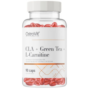 OstroVit - CLA + Green Tea + L-Carnitine / 90 Гел капсули, 90 дози