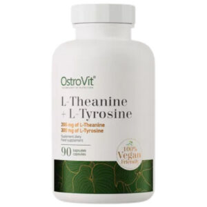 OstroVit - L-Theanine + L-Tyrosine / Vege / 90 капсули, 90 дози