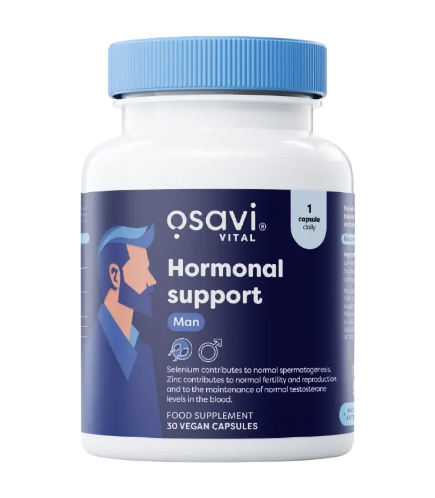 Osavi - Hormonal Support Man / 30 капсули, 30 дози