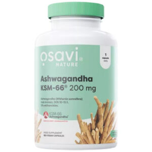 Osavi - Ashwagandha KSM-66® 200 mg / 180 капсули, 180 дози