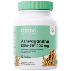 Osavi - Ashwagandha KSM-66® 200 mg / 60 капсули, 60 дози
